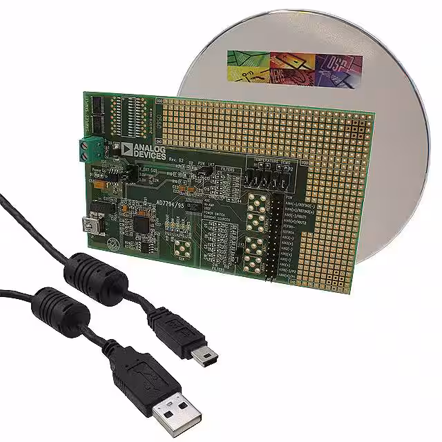 EVAL-AD7795EBZ Analog Devices Inc.  Cartes d'évaluation - Convertisseurs analogique-numérique (CAN)